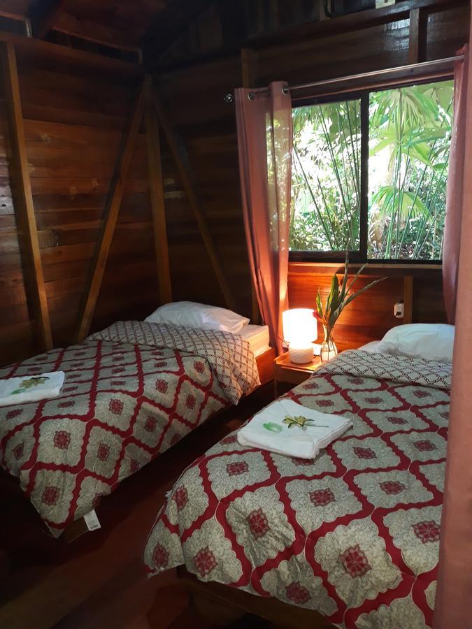 Cabinas Nirvana Ecolodge Cahuita Bagian luar foto