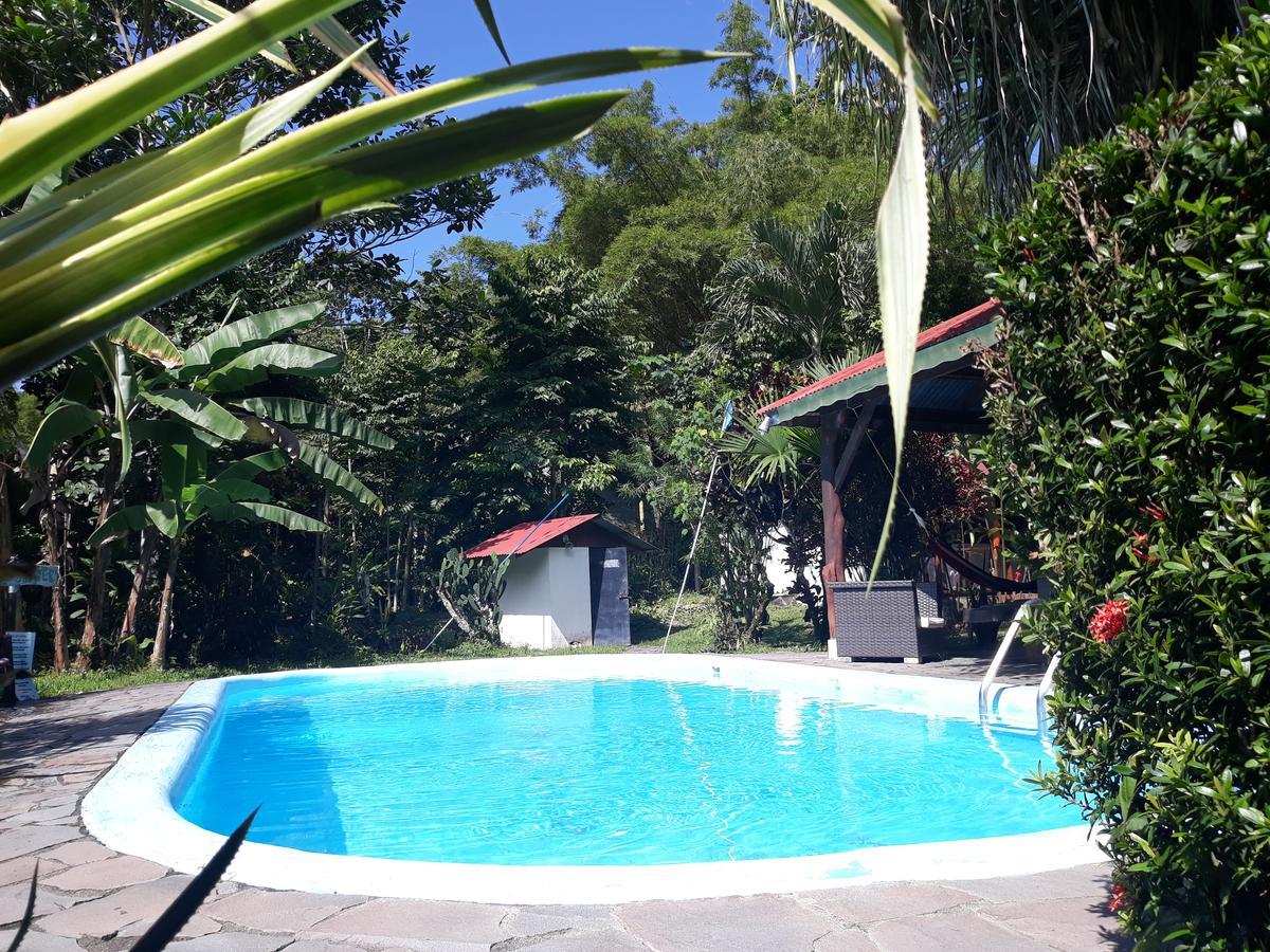 Cabinas Nirvana Ecolodge Cahuita Bagian luar foto