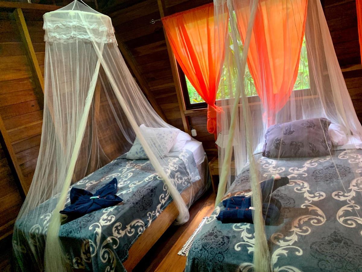 Cabinas Nirvana Ecolodge Cahuita Bagian luar foto